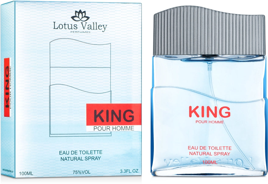 Lotus Valley King Men's Eau de Toilette, 100 mL