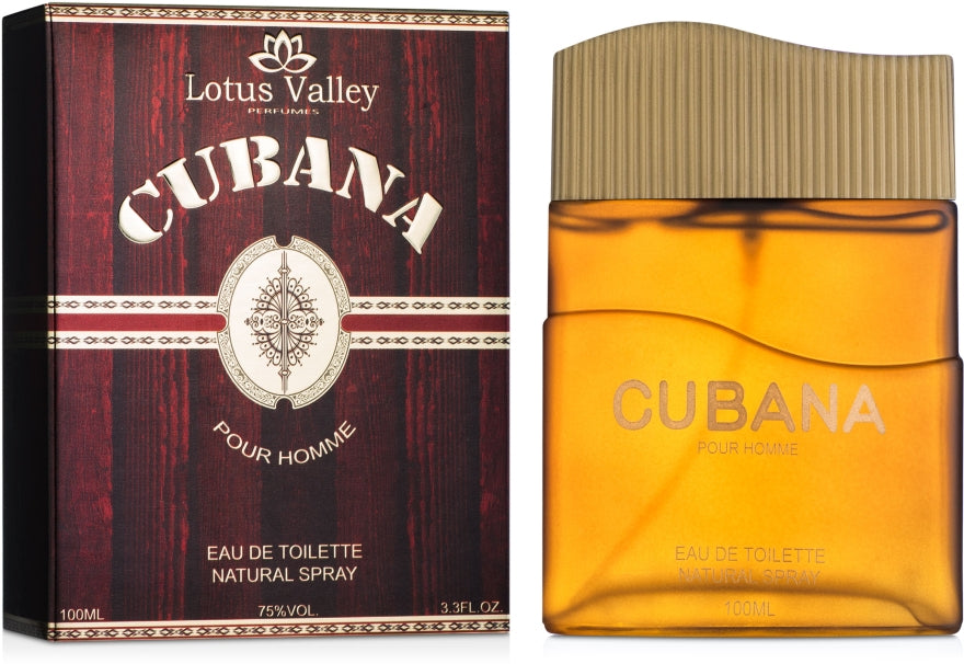 Lotus Valley Cubana Men's Eau de Toilette, 100 mL