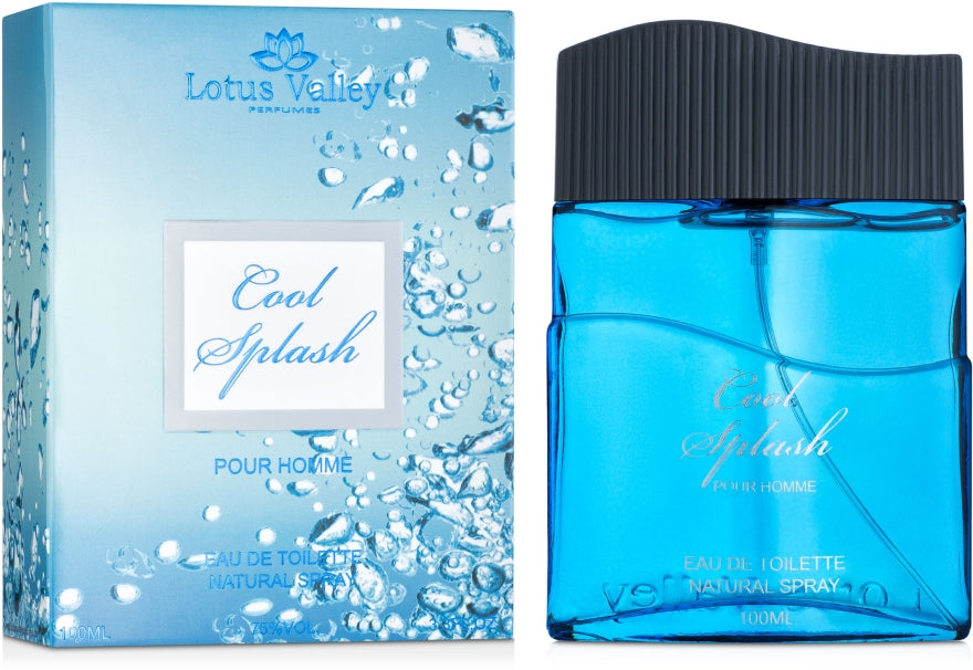 Lotus Valley Cool Splash Men's Eau de Toilette, 100 mL