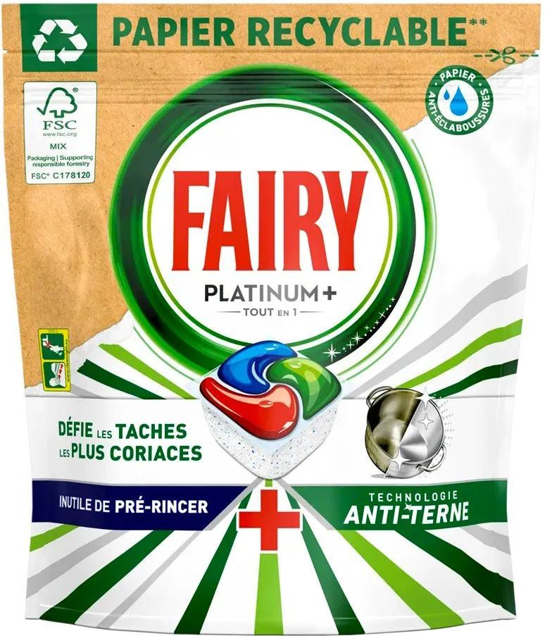 Fairy Platinum Plus Dishwasher Tablets, 29 pcs (Price per 1 pc)