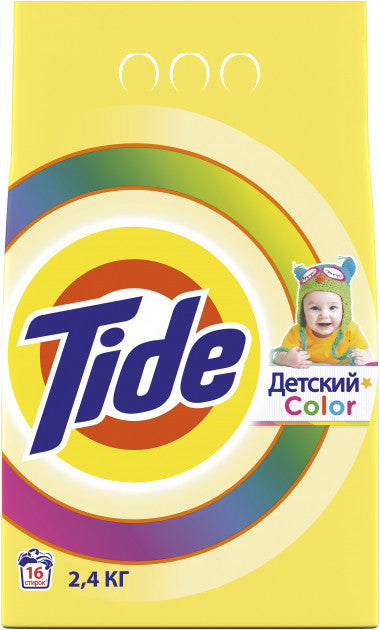 Tide Kids Color Automatic Laundry Detergent Powder, 2.4 kg