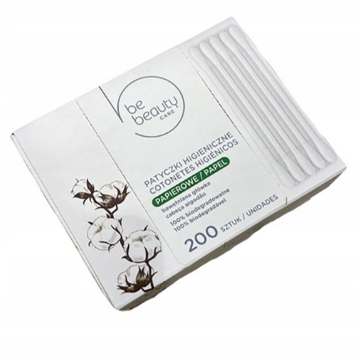 Be Beauty Care Cotton Swabs, Paper Box, 200 pcs - Image 2