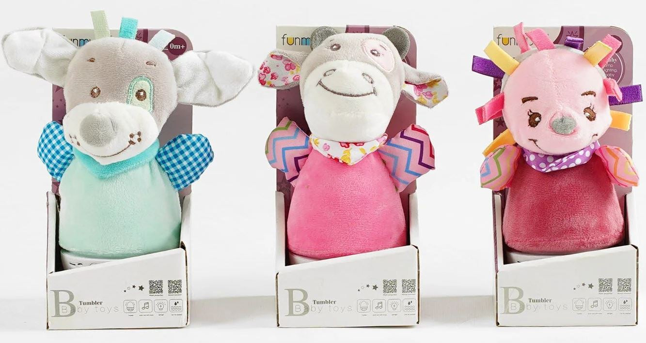 FM 999-9/10/11/12 Musical Roly-Poly Night Light Toy