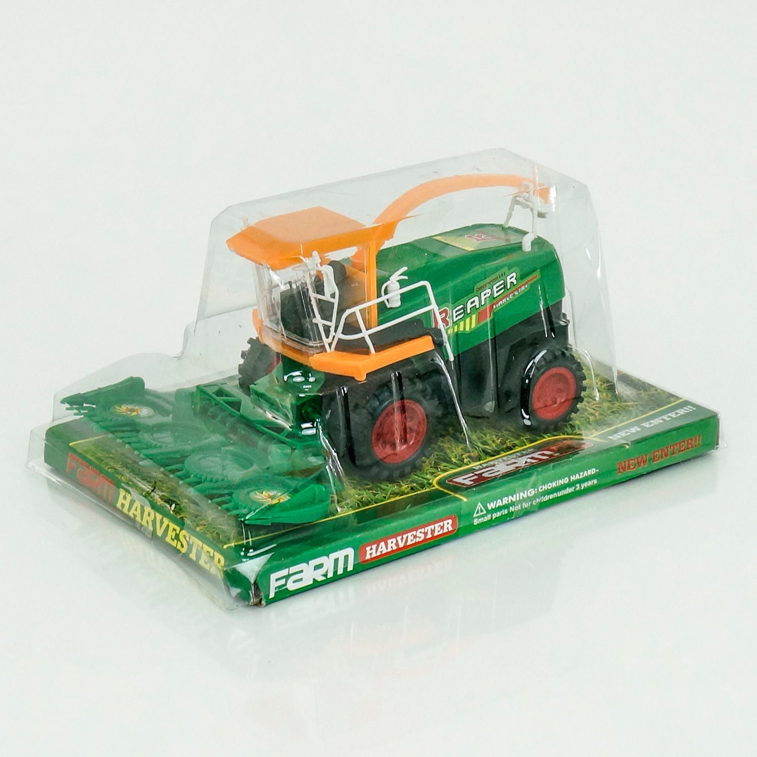 0488-81 Friction-Powered Combine Harvester Toy - Image 3