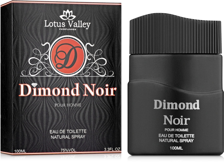 Lotus Valley Dimond Noir Men's Eau de Toilette, 100 mL