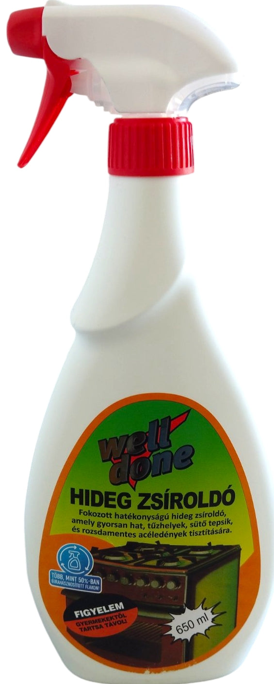 Well Done Grease Remover Spray, 650 mL
