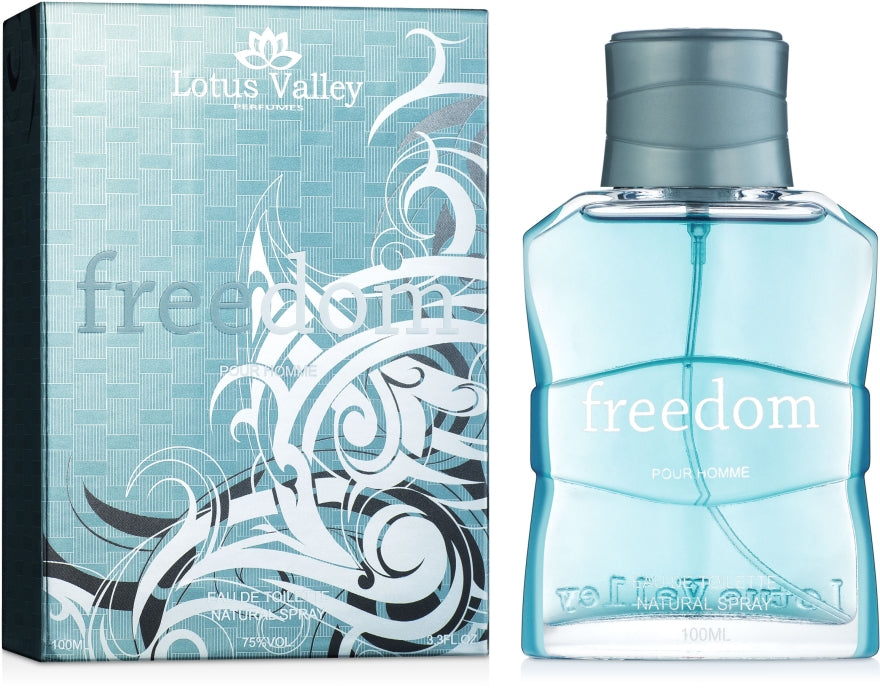 Lotus Valley Freedom Men's Eau de Toilette, 100 mL
