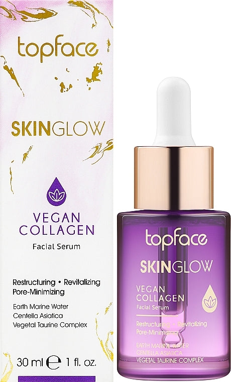 TopFace Skin Glow Vegan Collagen Facial Serum 001, 30 mL