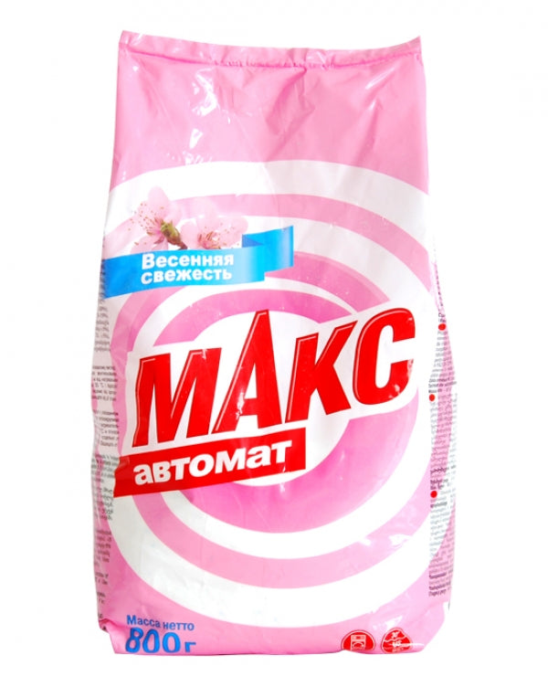 Max Automatic Spring Flowers Laundry Detergent Powder, 800 g