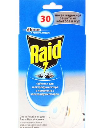Raid Fly & Mosquito Electric Diffuser, 30 Nights