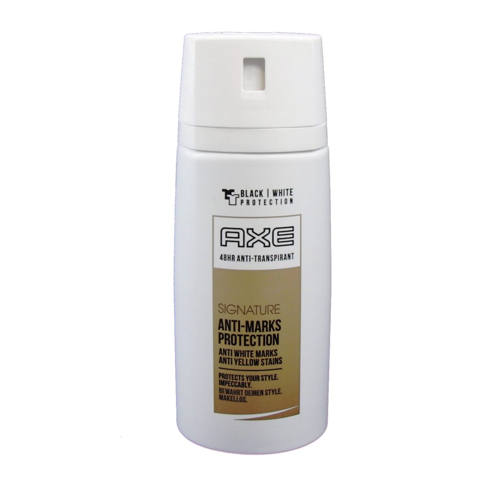 Axe Signature Anti-Stain Protection Men's Deodorant, 150 mL