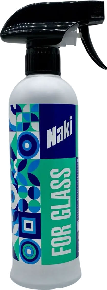 Naki For Glass Glass Cleaner Spray, 500 mL