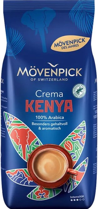 Mövenpick Crema Kenia Whole Bean Coffee, 1 kg