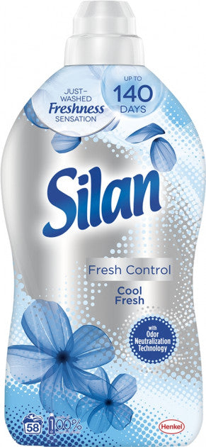 Silan Fresh Control Cool Freshness Fabric Softener, 1.45 L