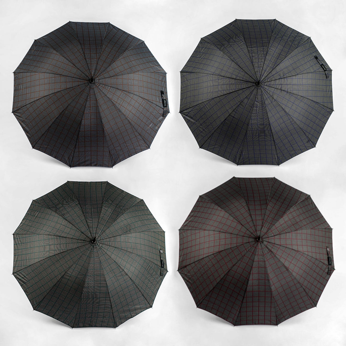 C 55065 Real Star Semi-Automatic Umbrella, Assorted, 115 cm Diameter
