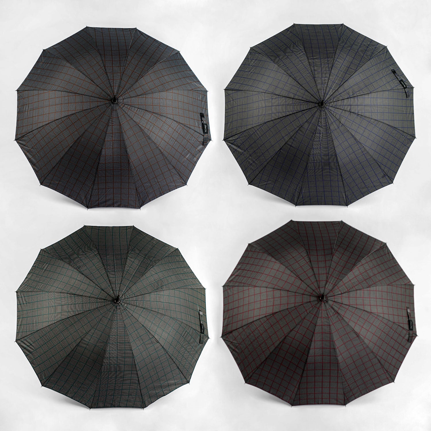 C 55065 Real Star Semi-Automatic Umbrella, Assorted, 115 cm Diameter