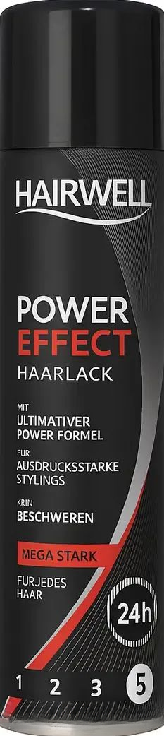 Hairwell Power Effect 5 Hairspray, 300 mL