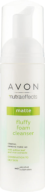 Avon Nutra Effects Matte Facial Cleansing Foam, 150 mL