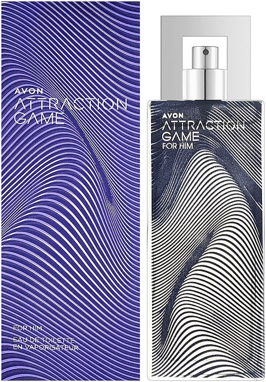 Avon Attraction Game Men's Eau de Toilette, 75 mL