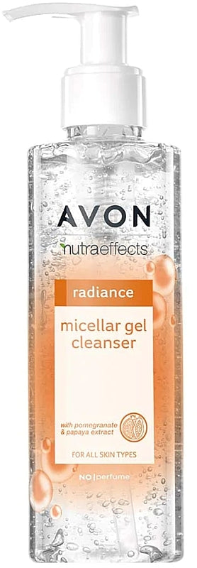 Avon Nutra Effects Radiance Micellar Face Gel, 195 mL