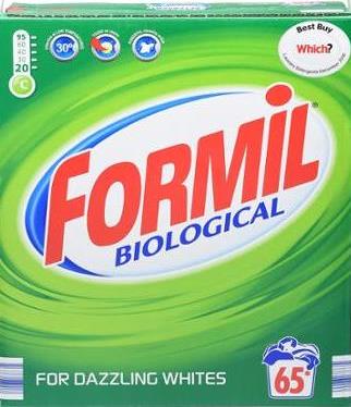 Formil Biological Laundry Detergent Powder, 65 Loads, 4.225 kg
