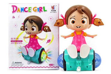 J 388-51 Battery-Powered Musical Girl Toy with Lights & Sound - Image 2