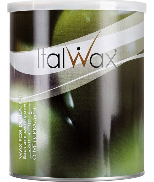 ItalWax Olive Warm Depilatory Wax, 800 mL