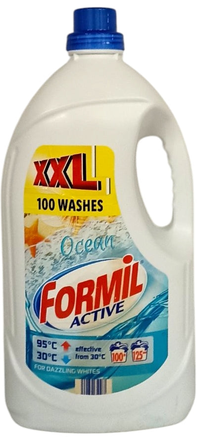 Formil Active Ocean Laundry Detergent Gel, 100 Loads, 5 L