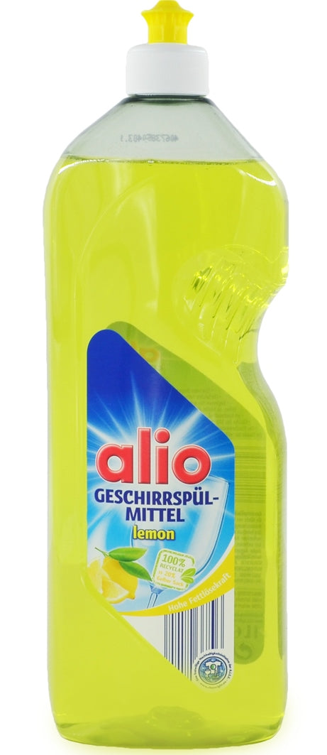 Alio Lemon Dishwashing Liquid, 1 L