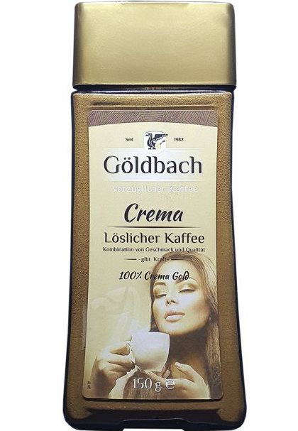 Goldbach Crema Instant Coffee, 150 g