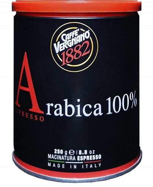 Caffe Vergnano Arabica 100% Instant Coffee, 250 g