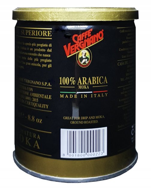 Caffe Vergnano Moka Instant Coffee, 250 g - Image 2
