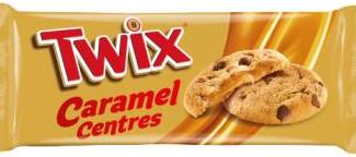 Twix Caramel Centres Cookies, 180 g