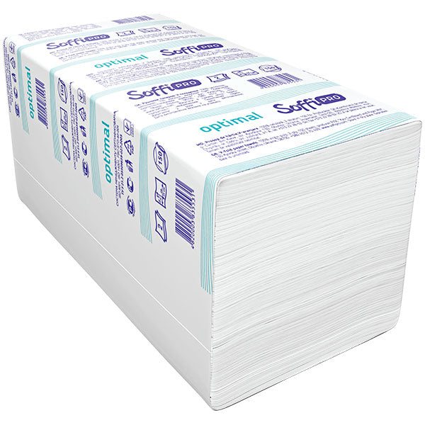SoffiPro Optimal V-Fold Paper Towels, 150 Sheets - Image 2