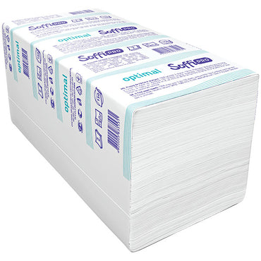 SoffiPro Optimal V-Fold Paper Towels, 150 Sheets - Image 2