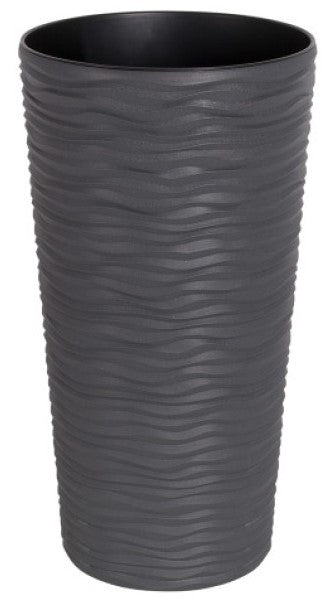 Aleana Fusion Flower Pot with Insert, Assorted, 16 x 30 cm, 2 L - Image 2