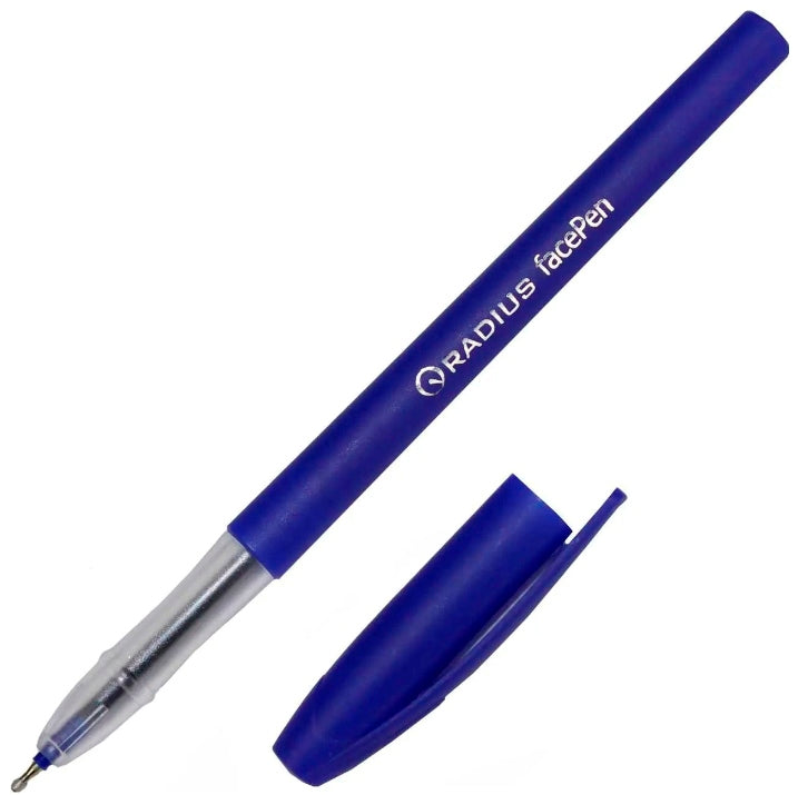 Radius Face Pen Blue Ballpoint Pen