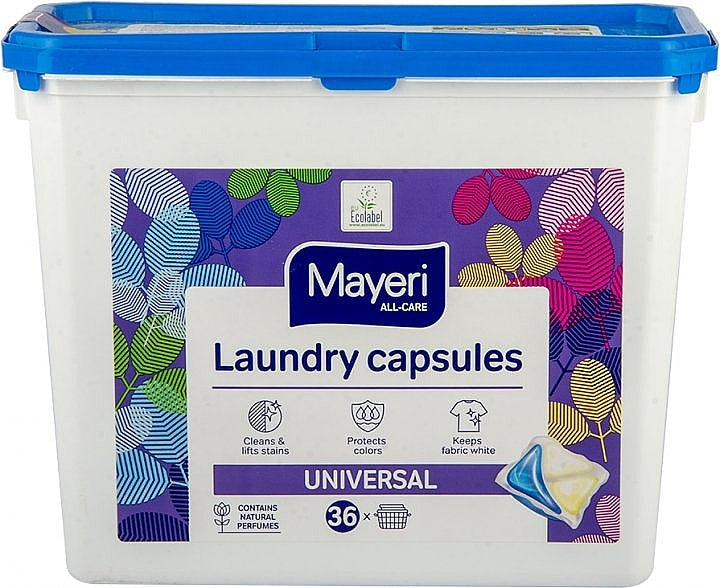 Mayeri Universal Laundry Detergent Pods, 36 pcs (Price per 1 pc)