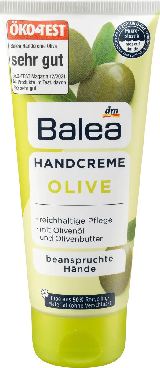Balea Olive Hand Cream, 100 mL