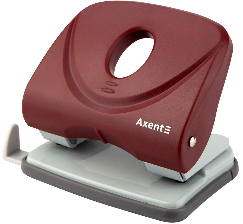 Axent Welle-2 3830-A Paper Hole Punch, 30-Sheet Capacity