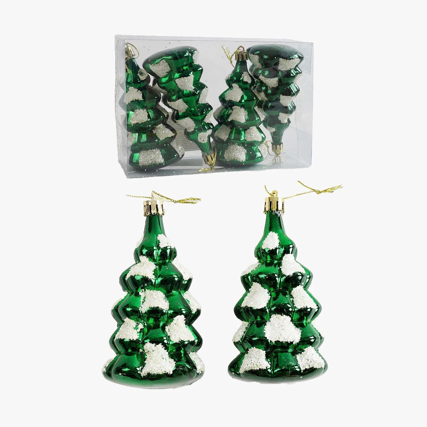 C 67190 Christmas Tree Ornaments, 4 pcs