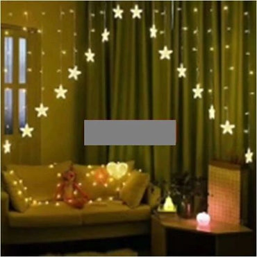 C 61482-70 Y Stars USB String Lights with Remote, Yellow Light, 8 Modes, 5.7 m - Image 2