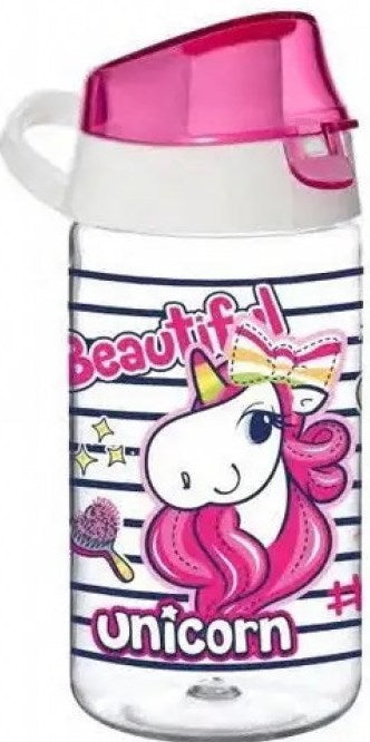 Herevin 161821 Kids Water Bottle with Straw, 430 mL - Image 2