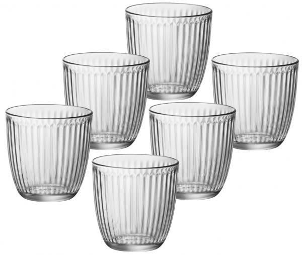 Bormioli Rocco Line Lowball Glass Set, 6 x 290 mL - Image 2