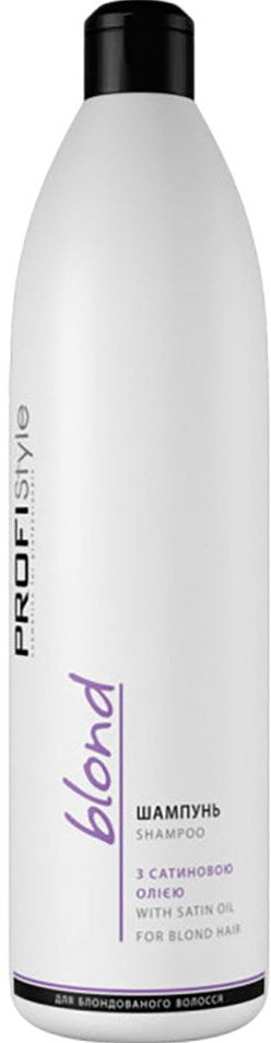 PROFIStyle Blond Satin Oil Shampoo for Bleached Hair, 1 L