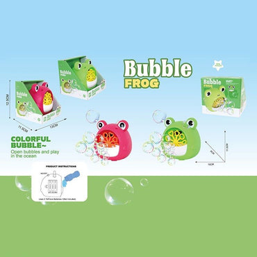 23605A Frog Battery-Operated Bubble Machine - Image 2