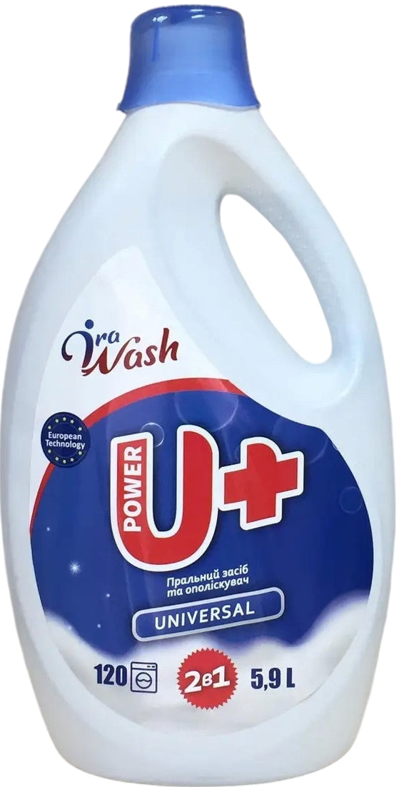 Ira Wash U+ Universal Laundry Detergent Gel, 5.9 L
