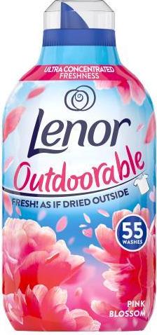 Lenor Pink Blossom Fabric Softener, 770 mL