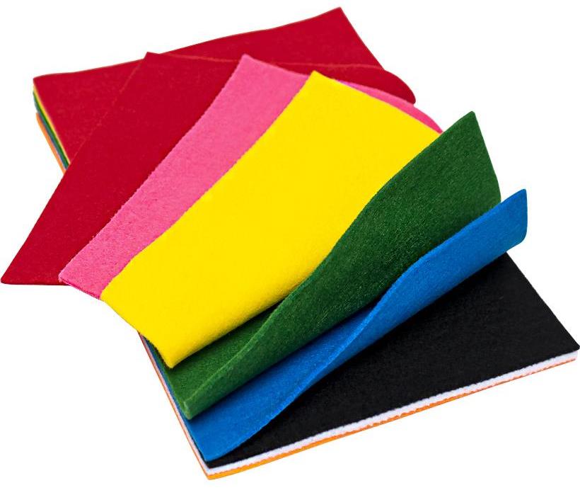 Assorted Craft Felt, 21 x 29.7 cm (Price per 1 pc)