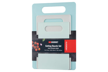 Ardesto Gemini Gourmet AR1403BG Plastic Cutting Board Set, 3 pcs - Image 2